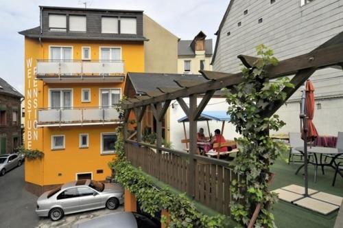 Weinstube Pension Moselbluemchen Zeltingen-Rachtig Exterior photo